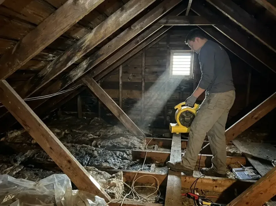 attic-water-damage-drying-proc-007 — frequently asked questions, Emergency Water Extraction & 24/7 Flood Response in Galena,…